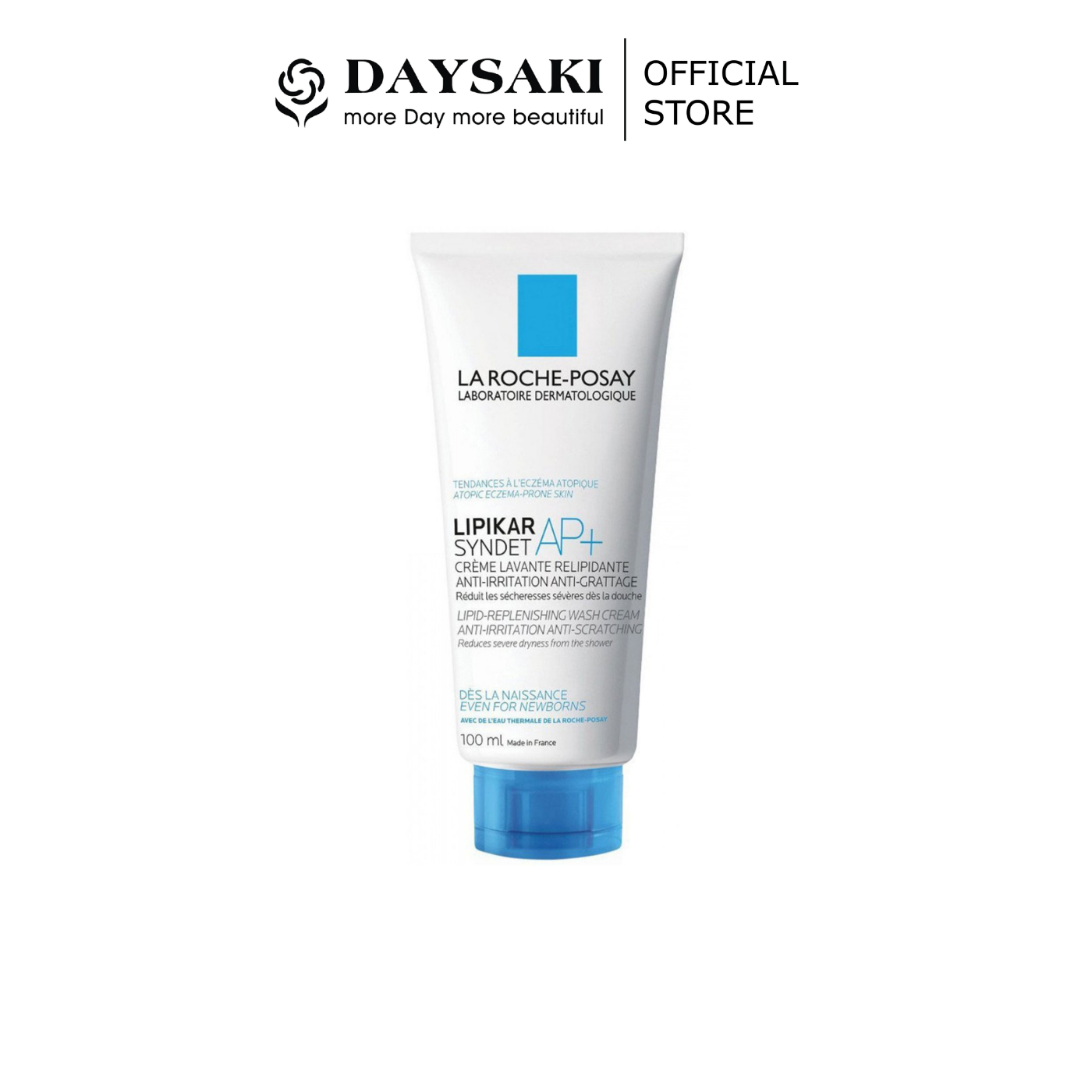 [Hcm]La Roche Posay Sữa Rửa Mặt & Sữa Giúp Làm Sạch Da Cung Cấp Độ Ẩm Giảm Kích Ứng Và Giảm Ngứa Lipikar Syndet Ap+ 200Ml