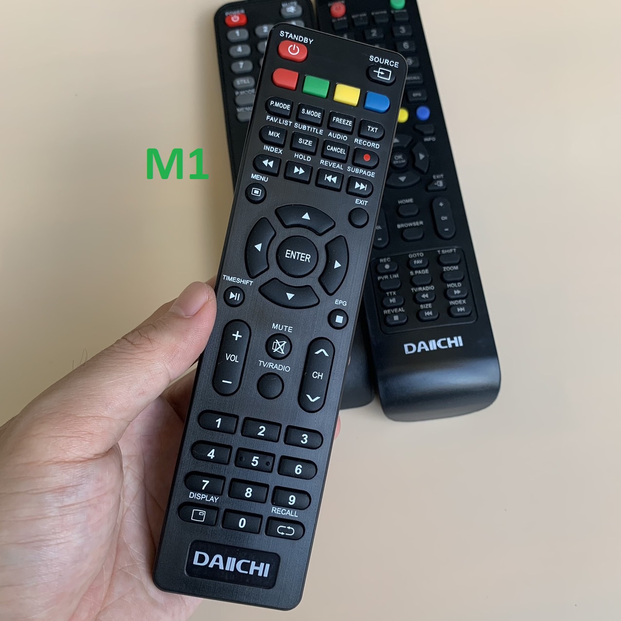 Điều khiển tivi Daiichi chính hãng theo TV các dòng Smart/LCD Remote tv daiichi chọn mẫu điều khiển 