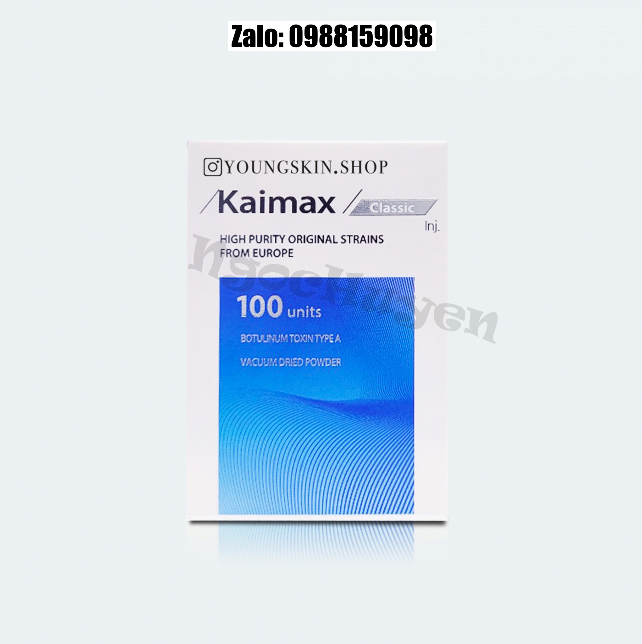 Botox Kaimax 100Units - Botox100 - Botox Hàn Quốc - Botox Chính Hãng - Thon gọn hàm