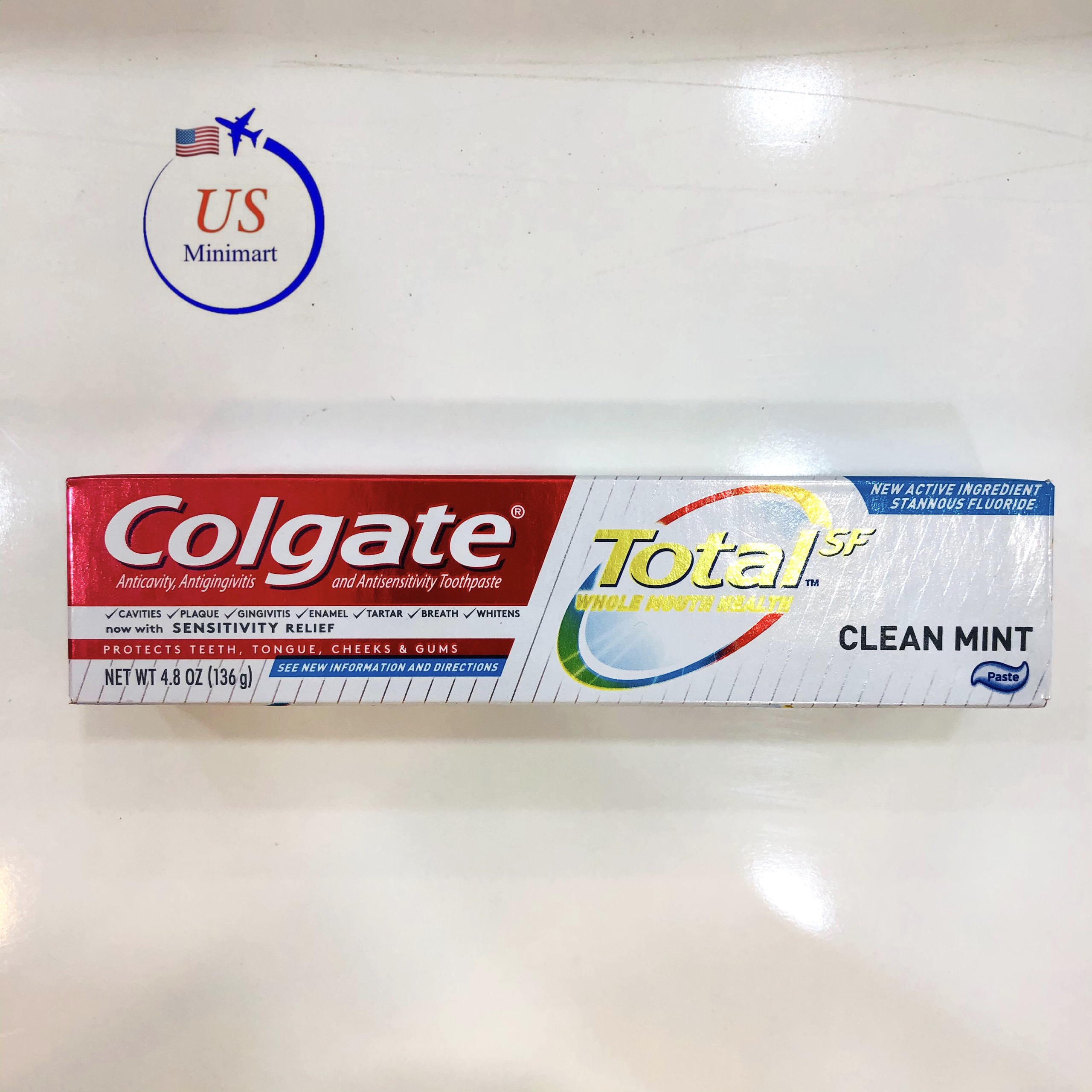 Kem Đánh Răng Colgate Total (136G) - Usminimart