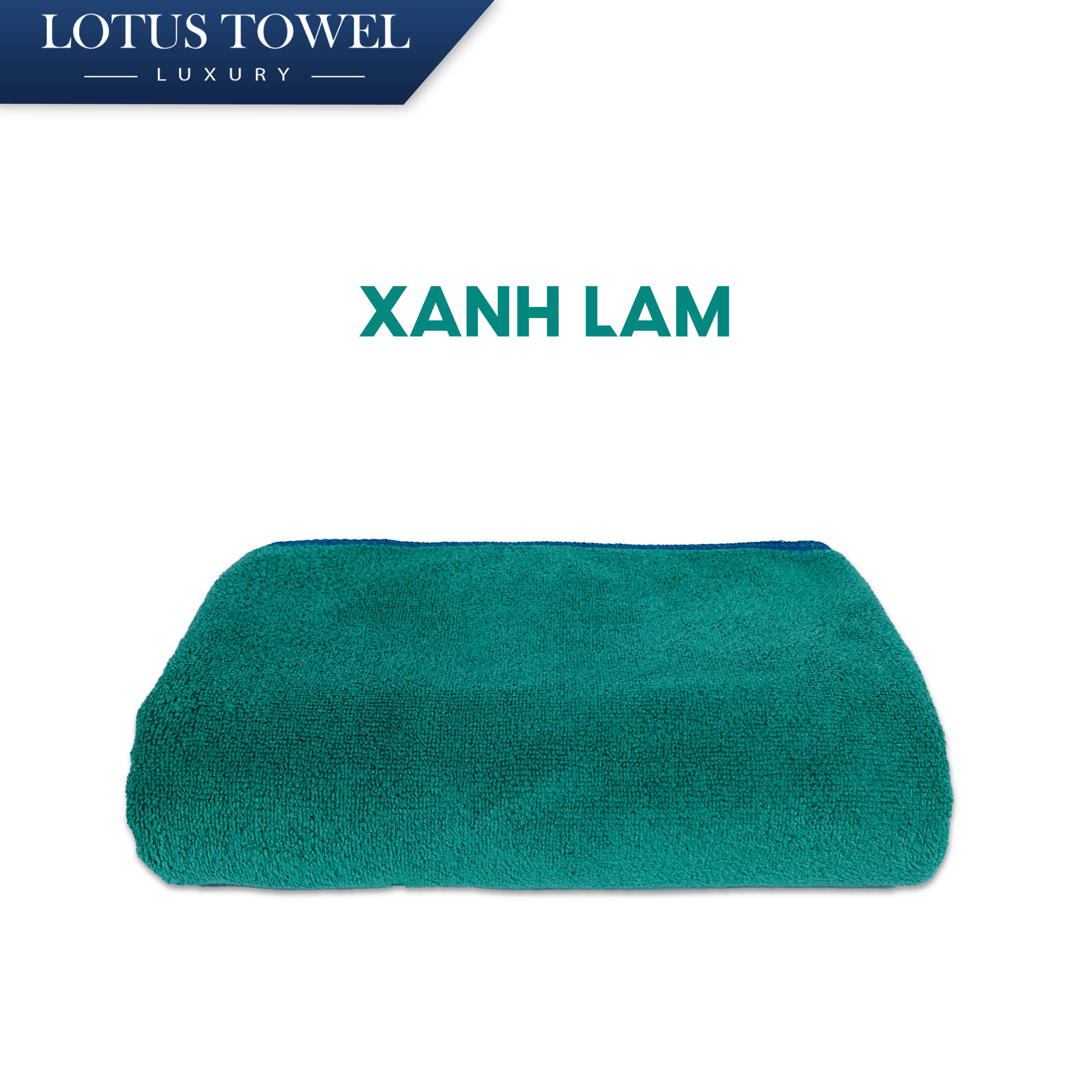 Khăn nhỡ SPA 35x75cm LOTUS 100% MICROFIBER siêu mềm mịn thấm hút dày dặn