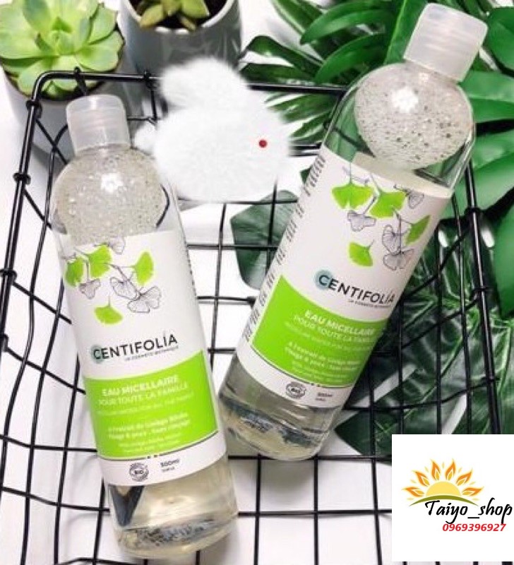 Nước Tẩy Trang Rau Má Centifolia Eau Micellaire 500ml của Pháp