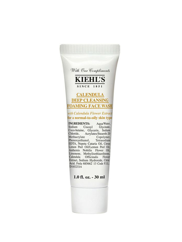 [Hcm]Kiehls - Mini Size Sữa Rửa Mặt Hoa Cúc Calendula Deep Cleansing Foaming Face Wash 30Ml