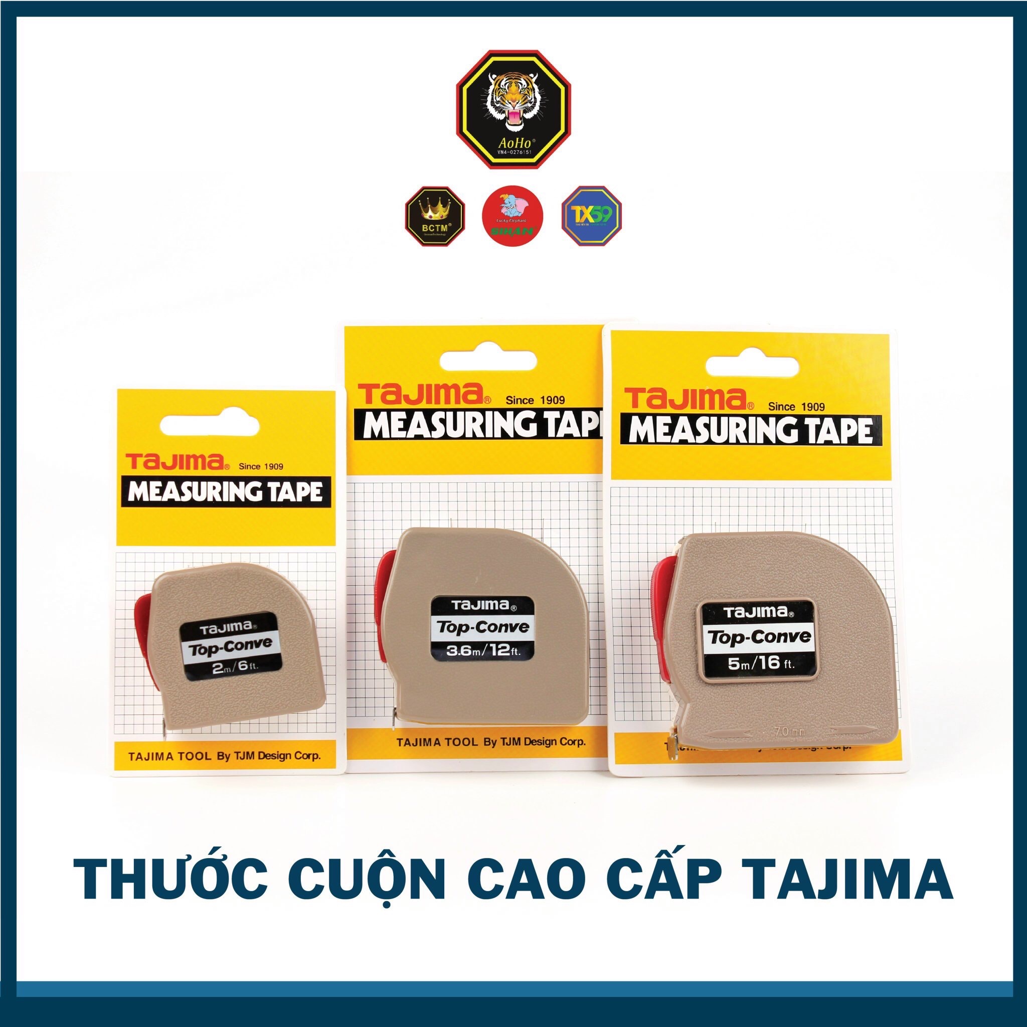 Tajima TOP-CONVE self-locking tape measure 2M, 3.6M, 5M metric system/inch  Apparel factory Knitting factory special tape measure