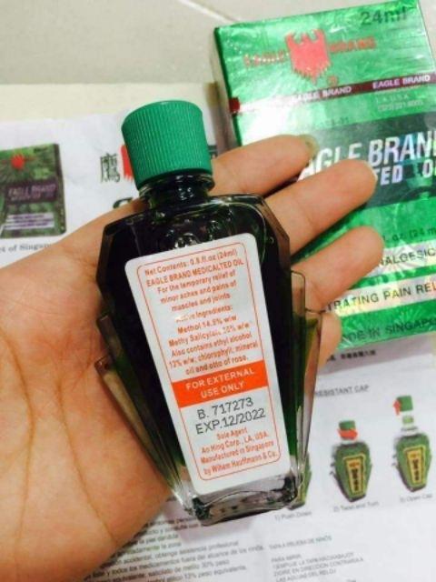 [HCM]DẦU GIÓ XANH SINGAPORE 2 NẮP