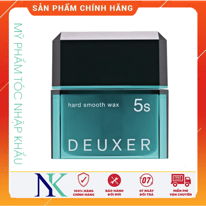 [Hcm]Sáp Giữ Nếp Mạnh 3D Deuxer 5S Hard Smooth Wax 80G