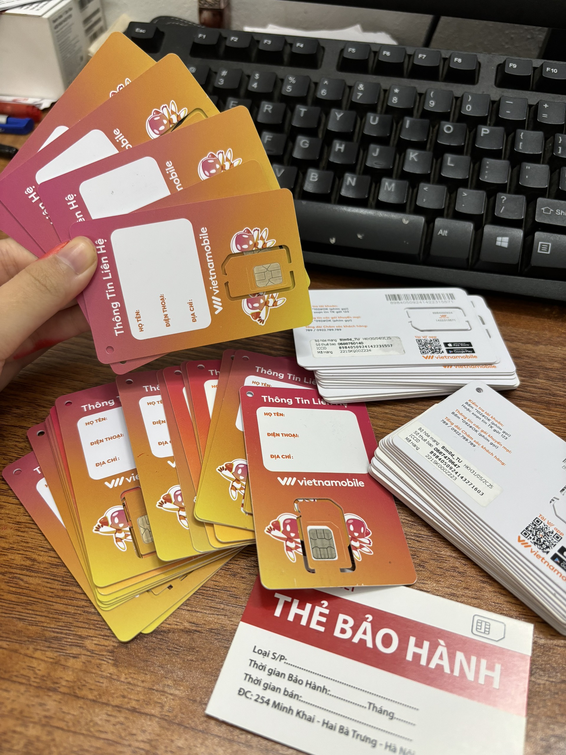 Sim Vietnamobile 0đ Nghe Gọi Sms Hoạt Động 2 Chiều . FREESHIP - CHƯA KÍCH HOẠT