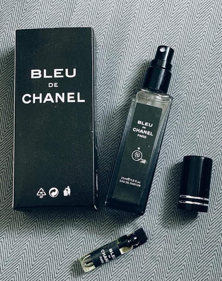 Nước Hoa Mini Pháp Hparfum Bleu Chanel Dạng Xịt 25Ml