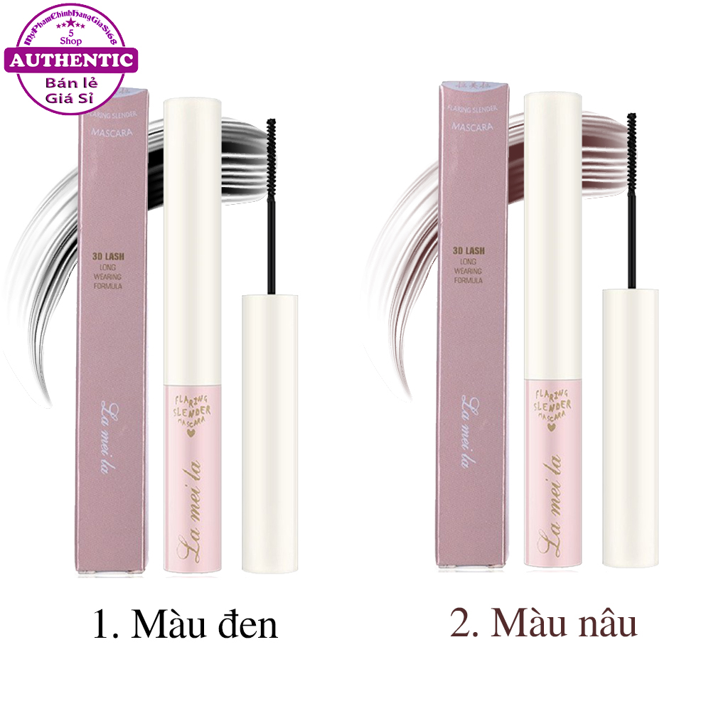 Mascara Siêu Mảnh Tơi Mi LAMEILA Skinny Microcara Vỏ Hồng