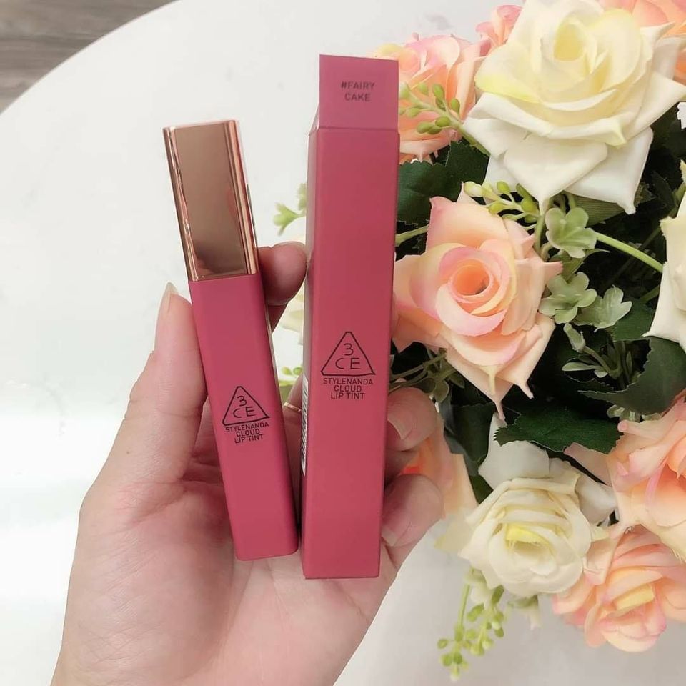 Son 3CE CLOUD LIP TINT FAIRY CAKE ( màu mận khô)