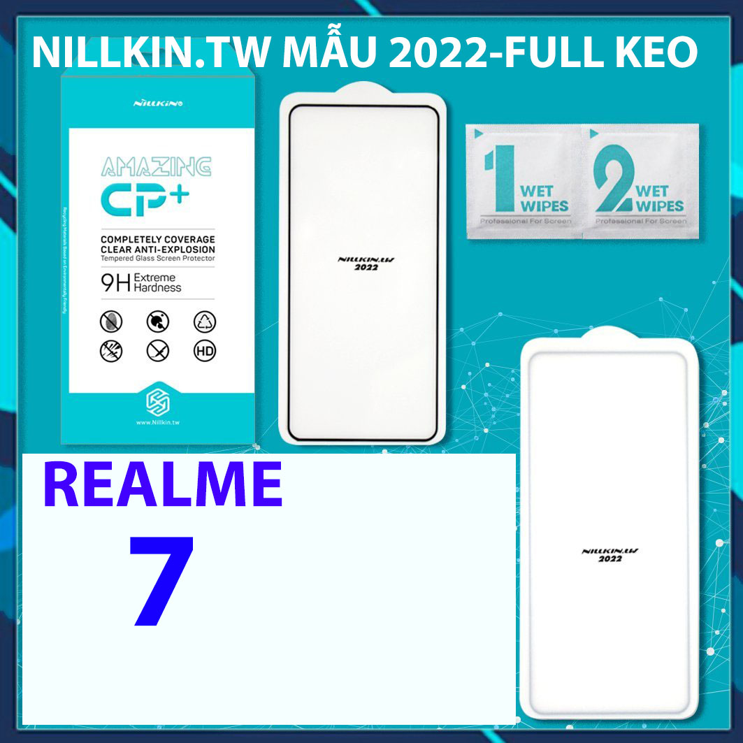 Kính cường lực Nillkin.tw mẫu 2022 cho Realme C3/C3i/C11/C12/C12Y/C15/C17/C20/C21Y/C25Y/C25S/C35/6/6i/6S/6 Pro/7