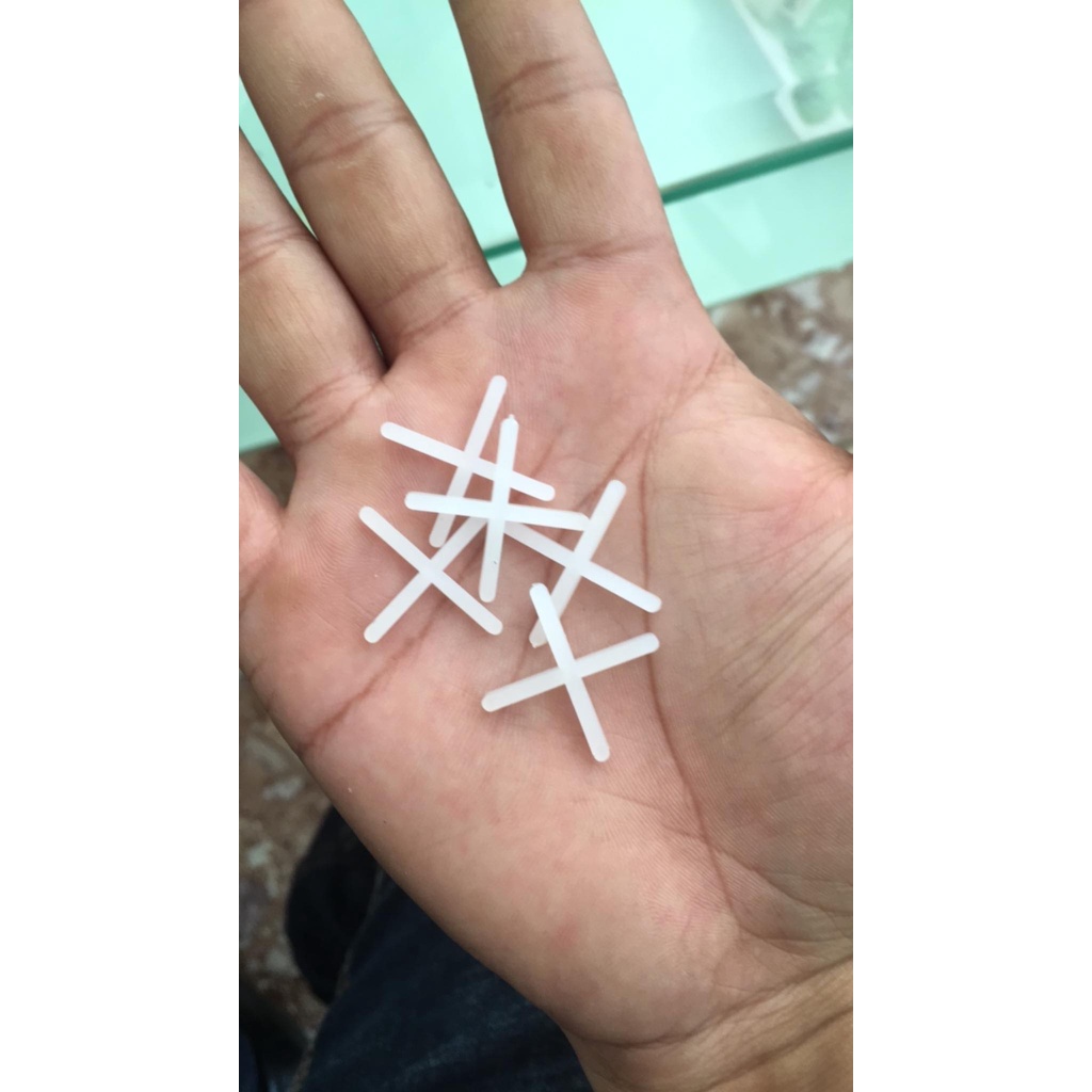 Ke chữ thập - Ke dấu cộng - Ke nhựa chữ thập dùng trong ốp lát - Nhựa chất lượng cao