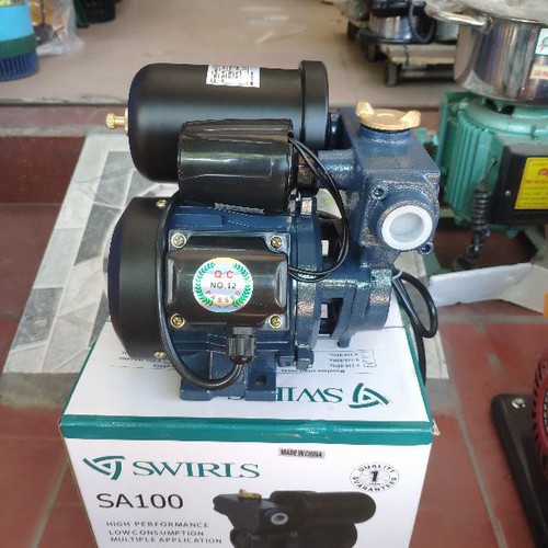 Máy Bơm Nước Tăng Áp Điện Tử 100W Swirls SA100