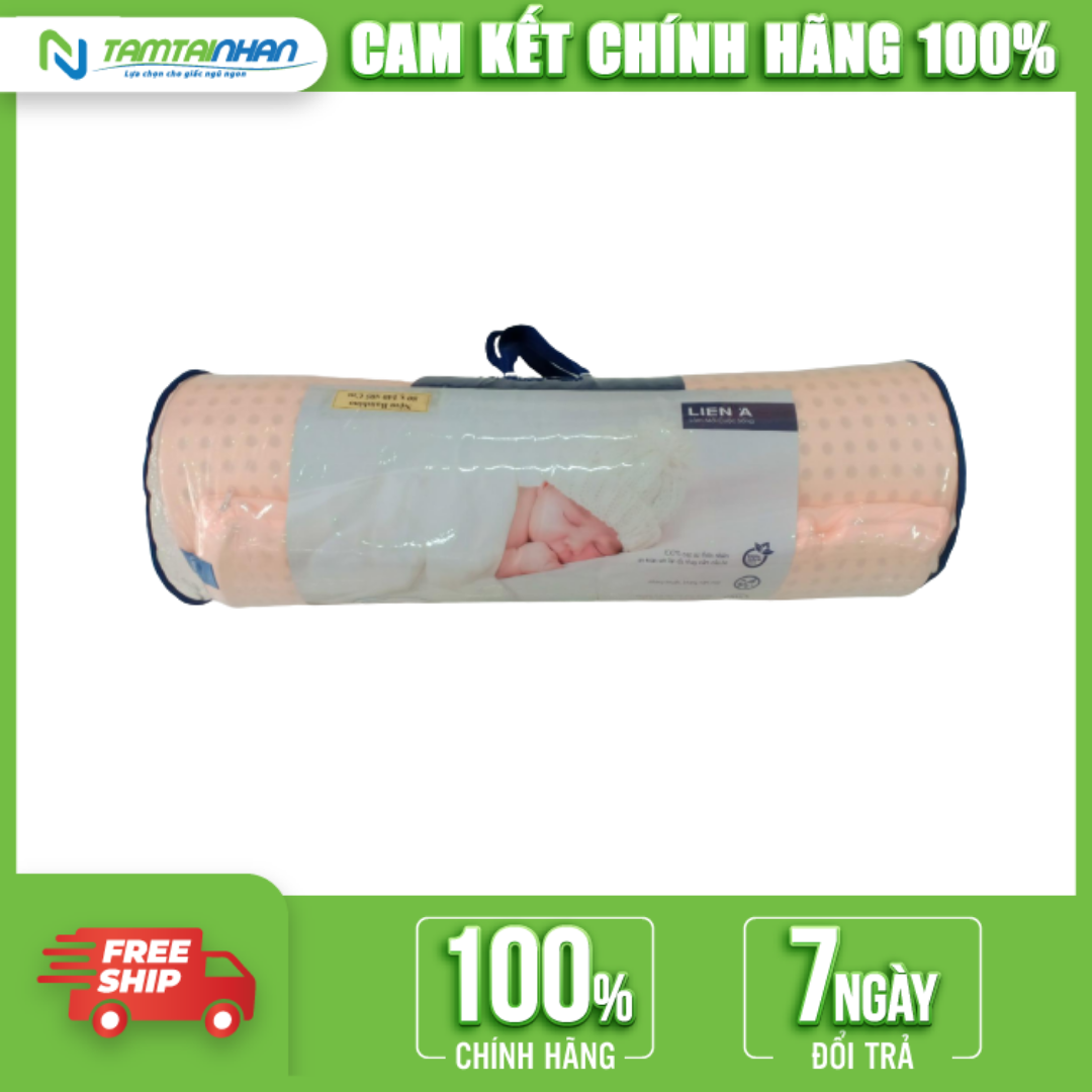Nệm cao su trẻ em Liên Á Bambino 80 x140 x 2cm & 01 Áo bọc nệm cùng kích thước