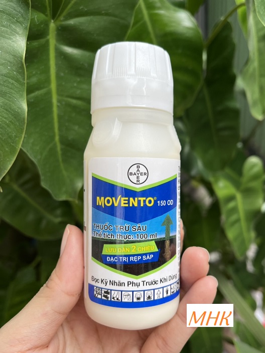 Thuốc trừ rầy rệp MOVENTO 150OD bảo vệ kiểng lá hoa hồng cây trồng các loại ! Chai 100ml