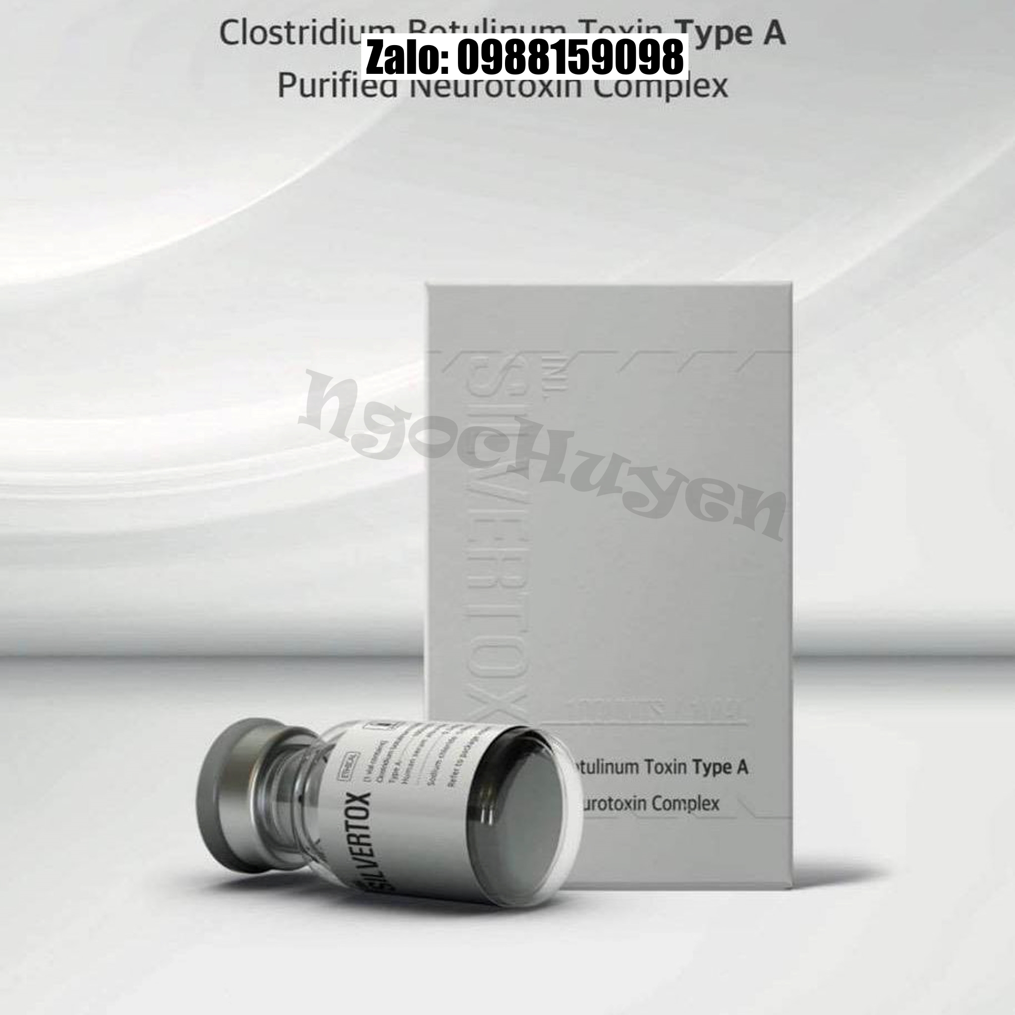 Botox Silvertox 100Units - Botox100 - Botox Hàn Quốc - Botox Chính Hãng - Thon gọn hàm