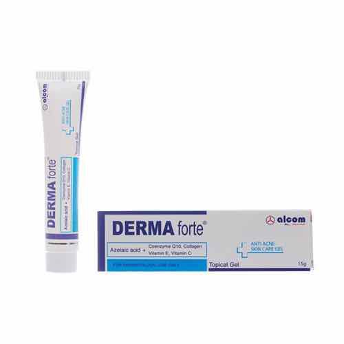 [HCM]Gel Giảm Ngừa Mụn Derma Forte 15G
