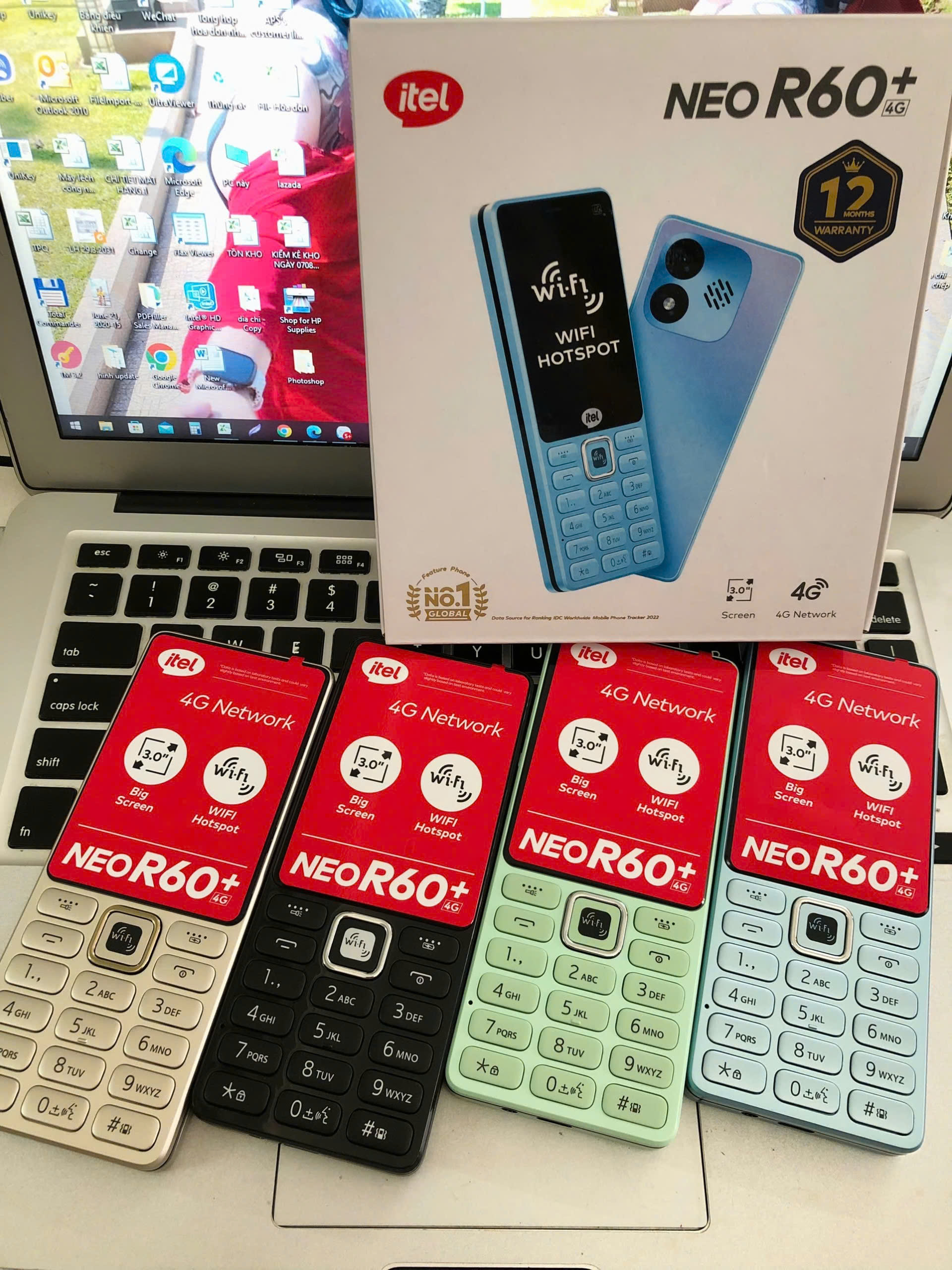 Điện thoại itel 9310 (Neo R60+) 4G - Sóng 4G chuẩn _ Hàng chính hãng