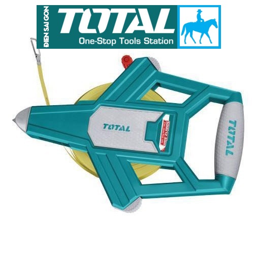 Thước cuộn thép Total TMT710506 50m, bề rộng 12.5mm
