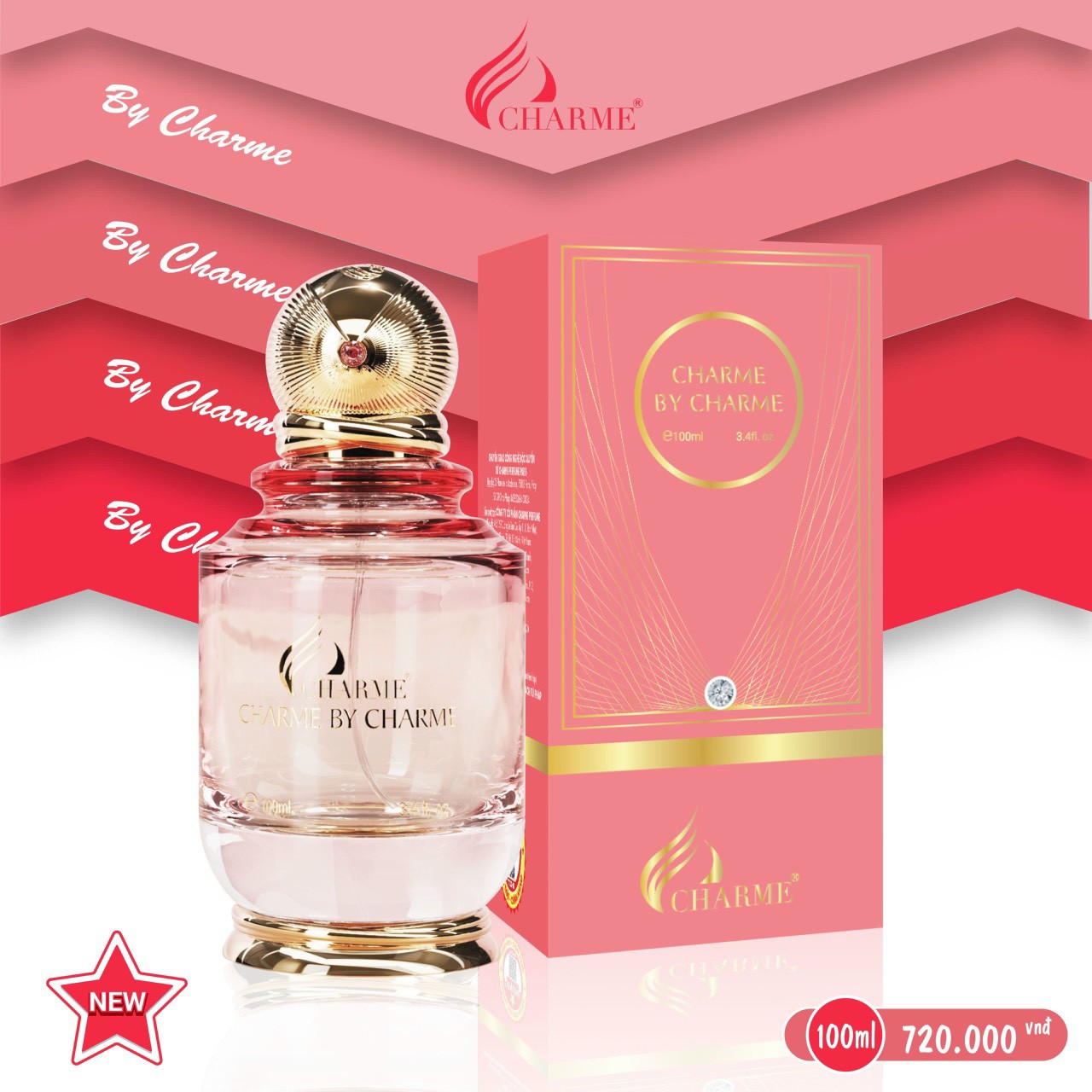 [HCM]Nước hoa Party 100ml - By chame 100ml - Miss - Adore  - Trust - Monopoly 100ml