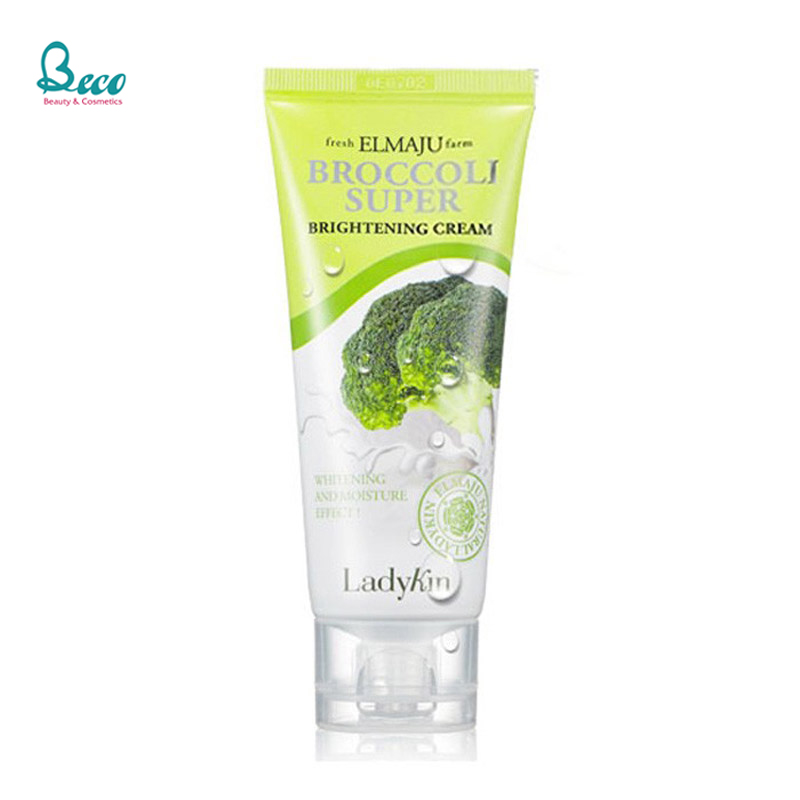 Kem Dưỡng Trắng Broccoli Super Ladykin Hàn Quốc Chiết Xuất Bông Cải Xanh