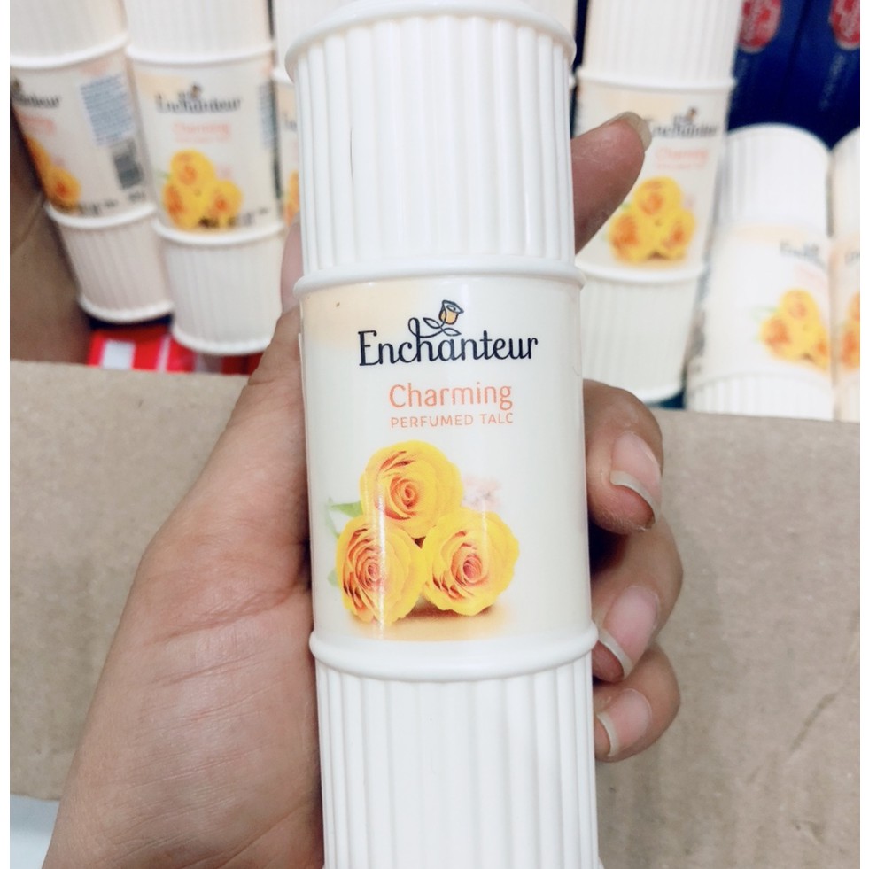 Phấn thơm Enchanteur Charming chai 50g sản phẩm chất lượng đảm bảo an toàn sức khỏe người dùng cam kết cung cấp mặt hàng đang được săn đón trên thị trường