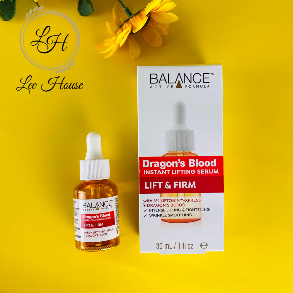 Serum Dưỡng Da Balance Active Formula Dragons Blood Lift And Firm 30Ml - Chống Lão Hóa Trẻ Hóa Làn Da