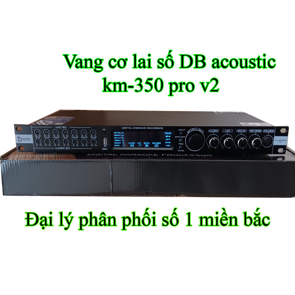 Vang cơ lai số db acoustic Km-350 pro v2 hàng hãng