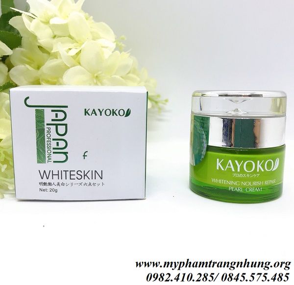 KEM KAYOKO XANH 5IN1 TRỊ NÁM DƯỠNG TRẮNG DA