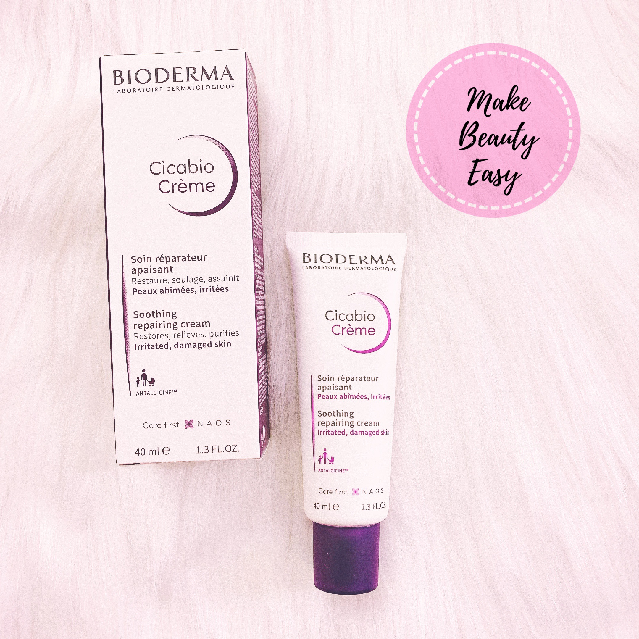 [Hcm]Kem Dưỡng Bioderma Cicabio Creme Hỗ Trợ Phục Hồi Và Làm Dịu Da 40Ml 100Ml