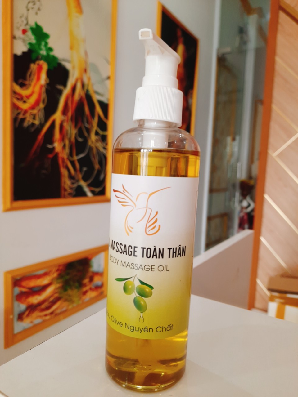 Dầu Massage Toàn Thân Oliu 250Ml