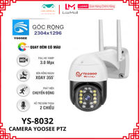 CAMERA WIFI YOOSEE ( 16 LED ) YS-8032 NGOÀI TRỜI 3.0MP -  BAN ĐÊM CÓ MÀU - ĐÀM THOẠI 2 CHIỀU CAMERA AN NINH NGOÀI TRỜI CHỐNG NƯỚC