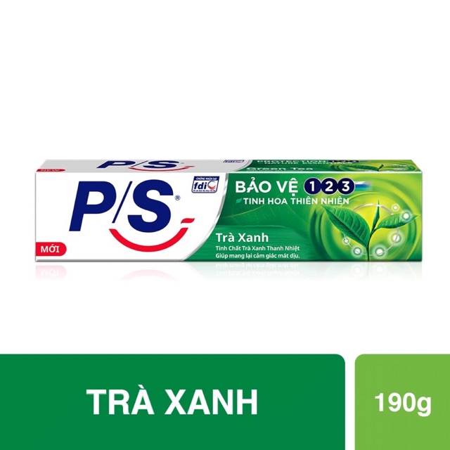 Kem Đánh Răng Tinh Chất Trà Xanh 1 2 3