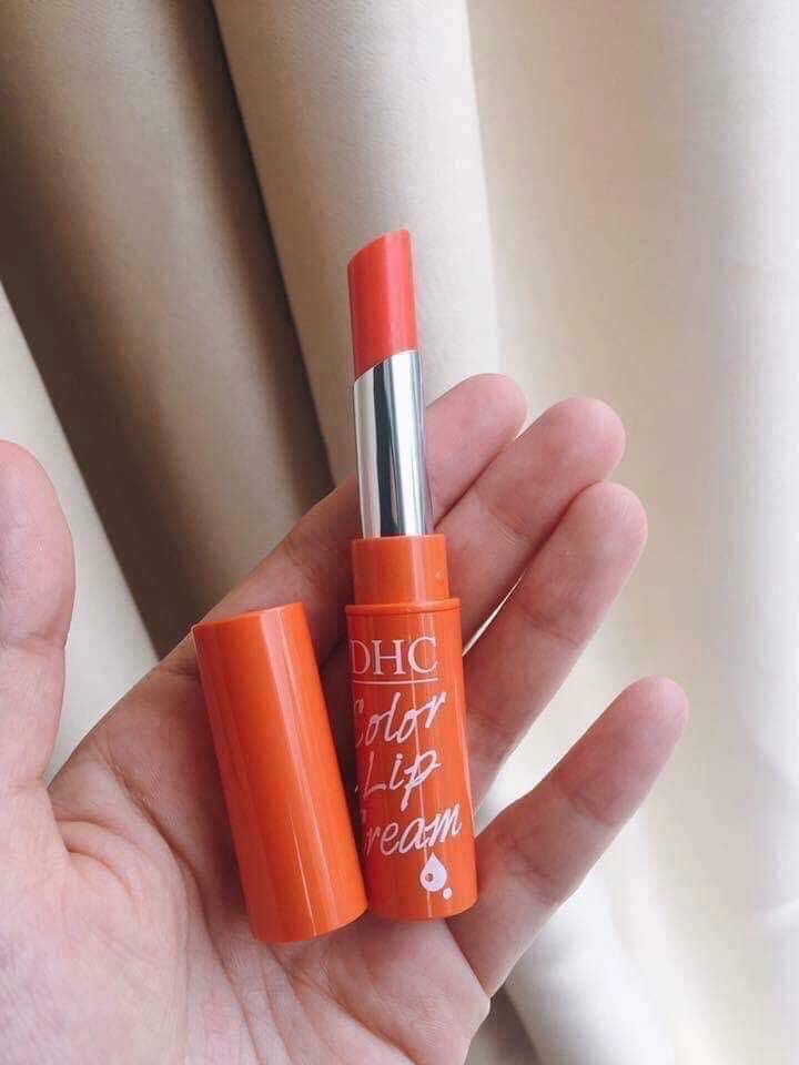 [Hcm][Có Mã Giảm Giá] Son Dưỡng Môi Dhc Cam Pure Color Lip Cream Stick 1.5G Làm Môi Hồng Quyến Rũ