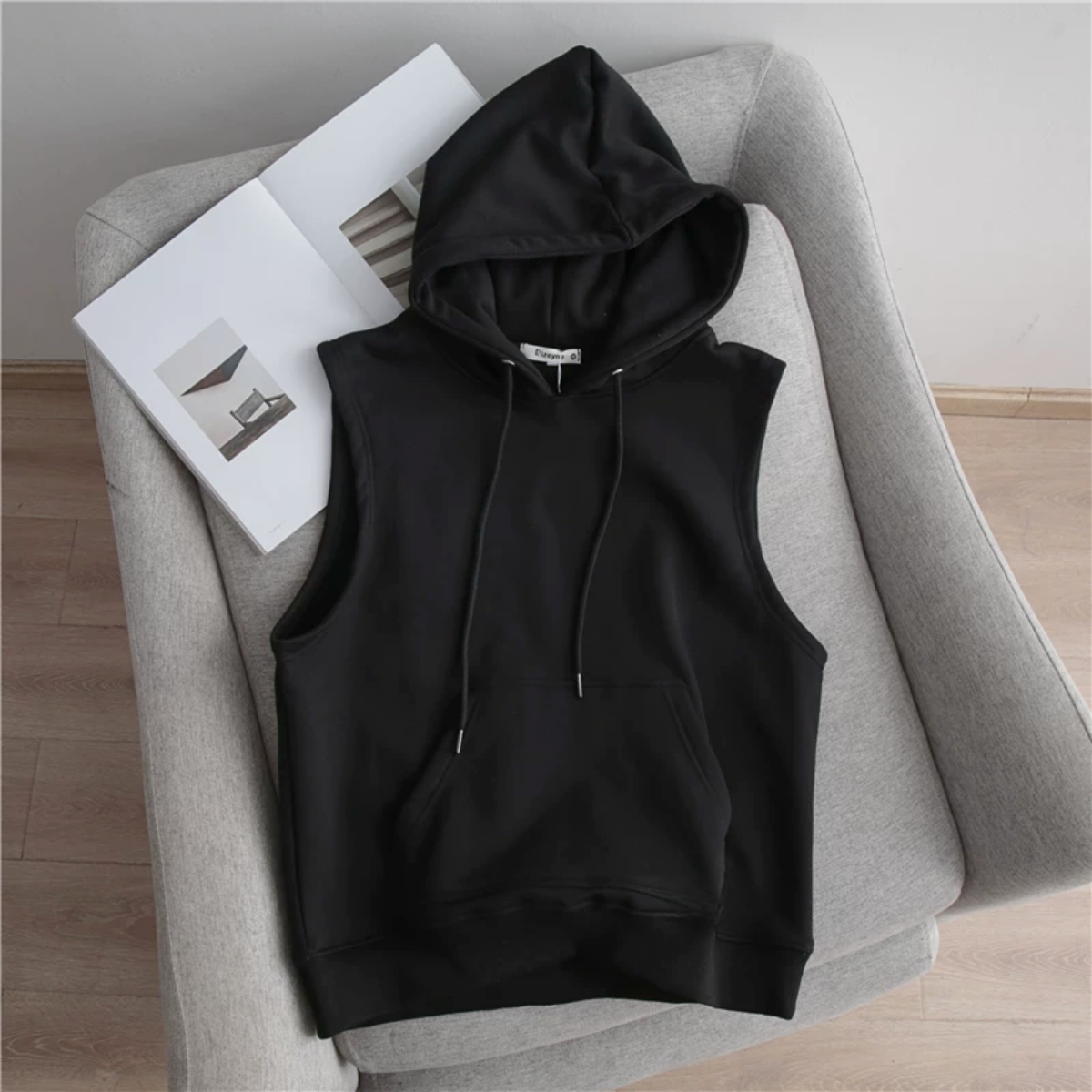 40-120KG Áo Hoodie Tanktop Nam Nữ Bigsize - Áo Ghi Lê Mũ To Cá Tính
