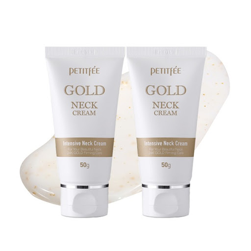 Kem Dưỡng Da Vùng Cổ Petitfee Gold Neck Cream (50G) .