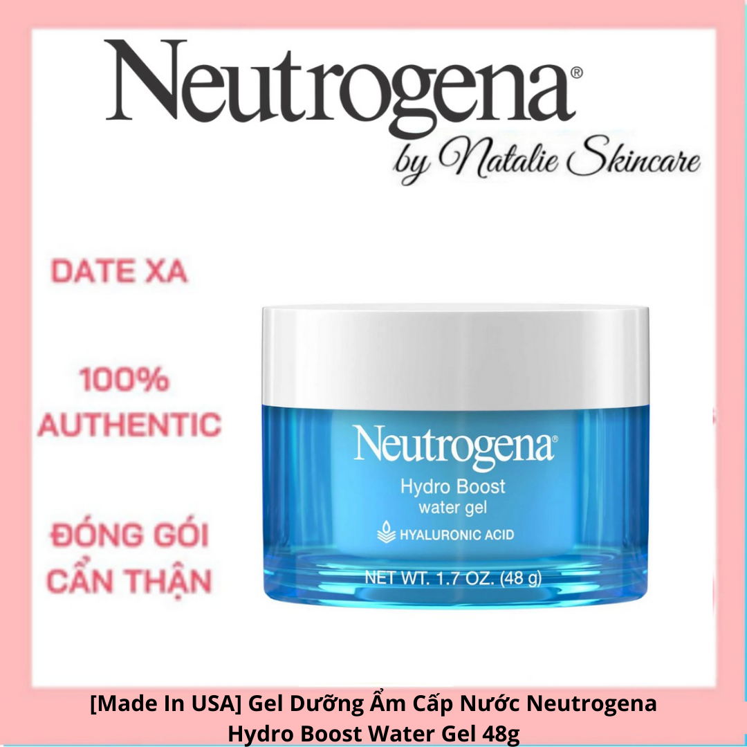 [Hcm][Made In Usa] Gel Cấp Ẩm Cấp Nước Neutrogena Hydro Boost Water Gel 48G