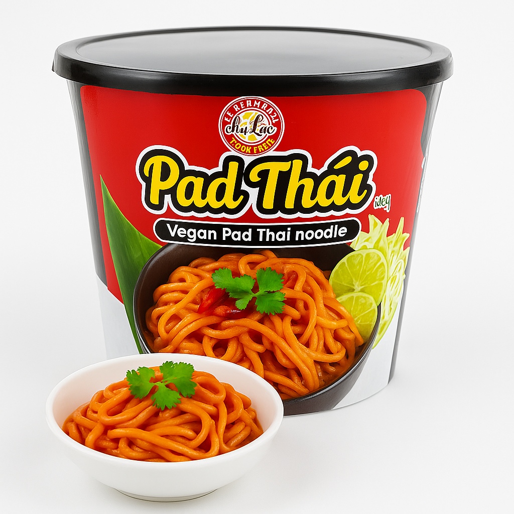 Pad Thái Chay Ăn Liền  Hộp Mang Đi Âu Lạc Chính Hãng