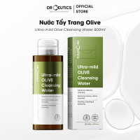 DRCEUTICS Nước Tẩy Trang Ultra-mild OLIVE Cleansing Water Cho Mọi Loại Da Da Nhạy Cảm