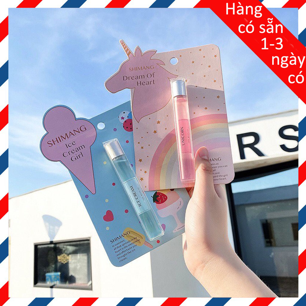 Nước Hoa Mini Nữ Dạng Ống Xịt Lăn Đi Học Đi Chơi Dành Cho Học Sinh Nước Hoa Shimang Nuoc Hoa Nu Nuoc Hoa Mini Bo Tui 15Ml