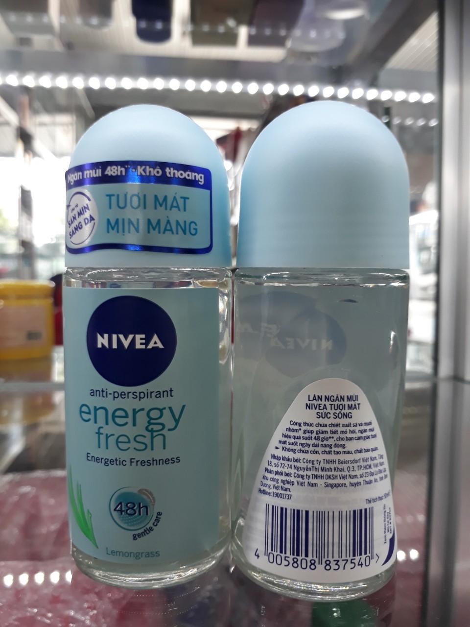 Lăn Ngăn Mùi Nivea Fresh Energy Tươi Mát Mịn Màng 50Ml (Hsd:11/2023)