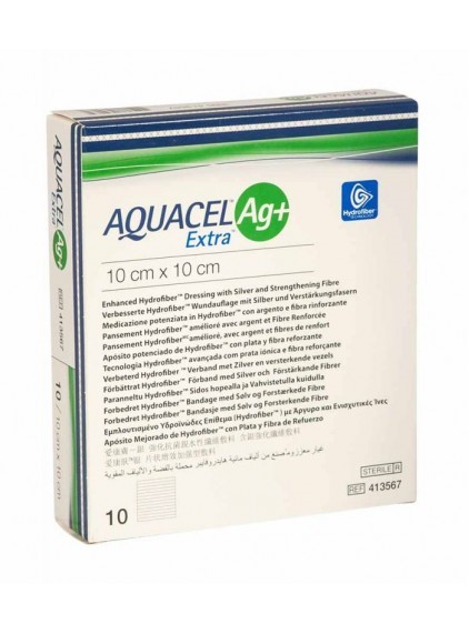 Gạc Aquacel Ag+ Extra 10X10Cm Chính Hãng Convatec Usa