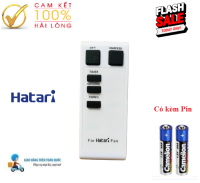 Remote Điều khiển thay thế quạt Hatari đa năng các dòng quạt HATARI cây quạt đứng quạt treo tường- Hàng đẹp mới 100% TẶNG KÈM PIN