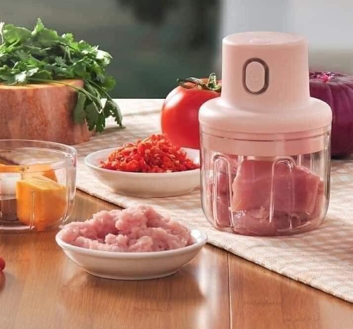Máy xay sinh tố mini cầm tay nhỏ gọn sạc pin-Tiện lợi an toàn thích hợp mang đi-Máy Xay Sinh Tố Cầm 