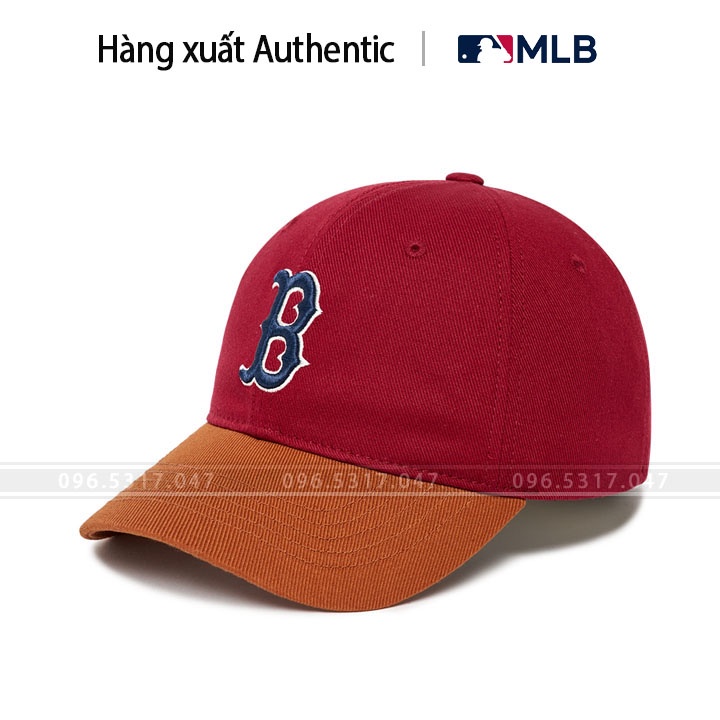 Mũ Nón Kết Boston MLB Phong Cách Hàn Quốc Hàn Nhập Đầy Đủ Tem