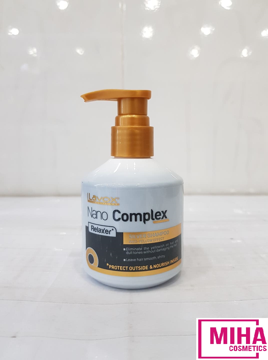 [Hcm]Dầu Gội Khử Vàng Lavox Nano Complex 200Ml