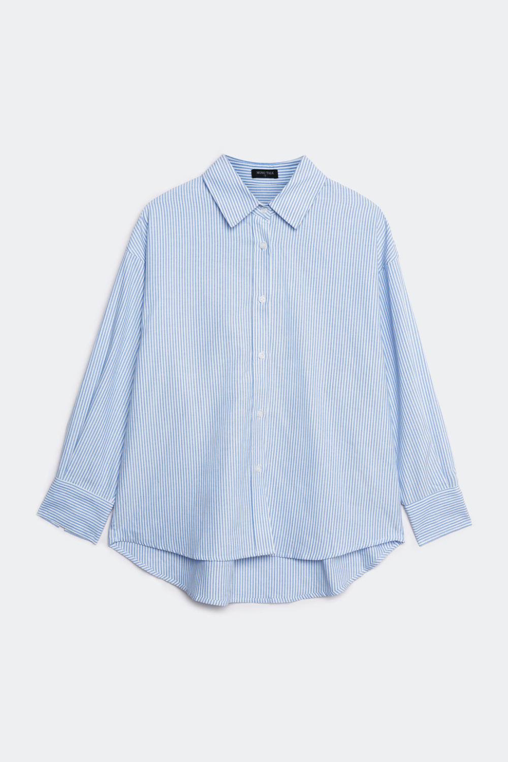 Áo Sơ Mi Oversize MONOTALK chất liệu poplin hạn chế nhăn (nhiều màu) MFOT21S-T10001FT