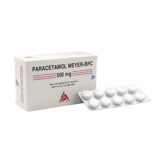 [Hcm]Giảm Đau Hạ Sốt Paracetamol Meyer (100 Viên)