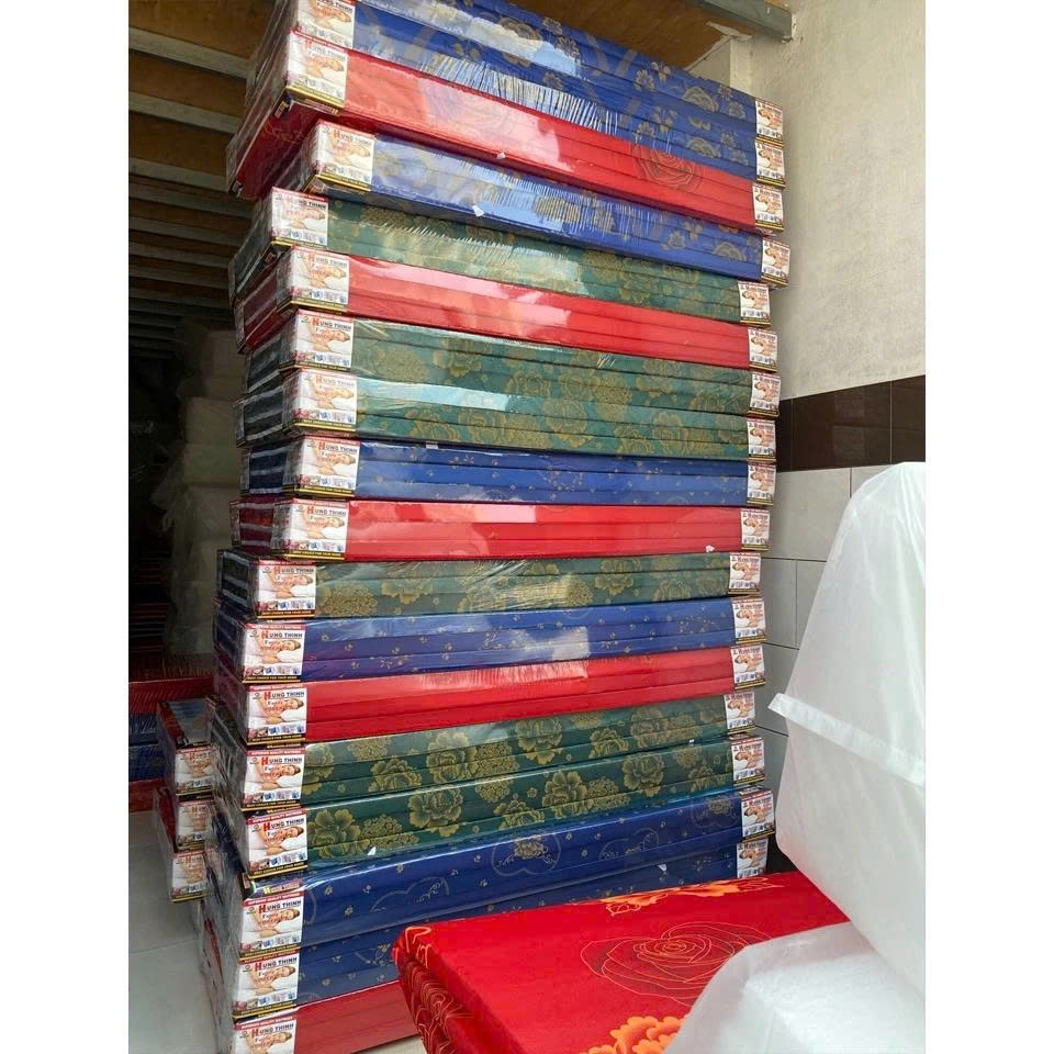 Nệm GÒN gấp 3 dày 5cm từ 1mx2m đến 1m8x2m