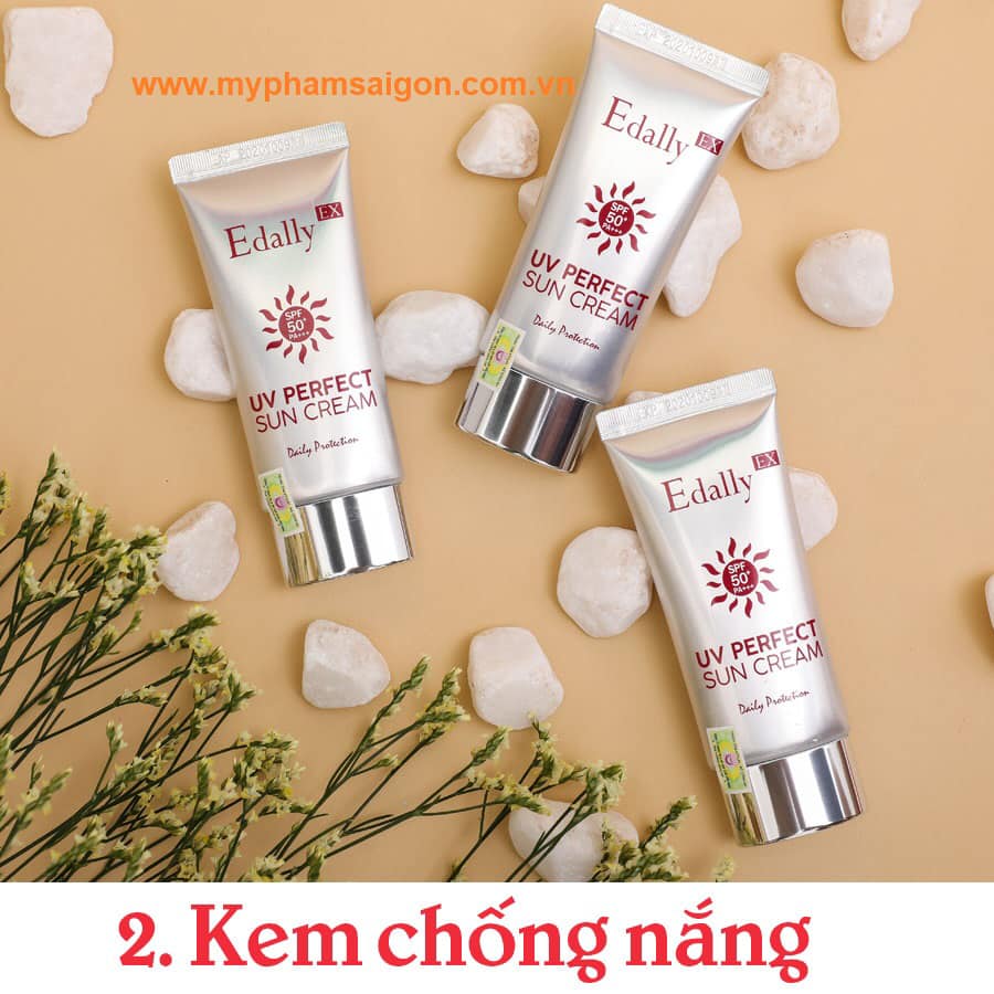 Edally Ex Kem Chống Nắng Uv Perfect Sun Cream Spf50+/Pa+++ 60Ml